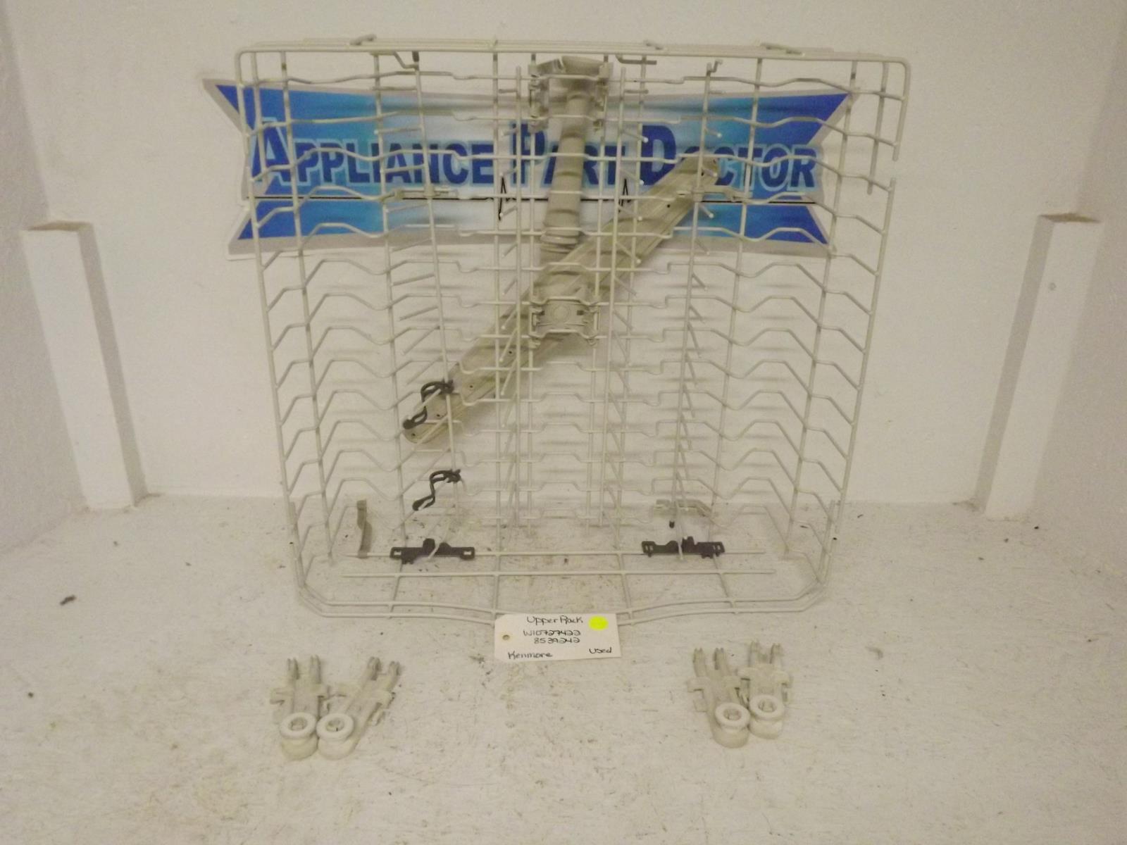 Kenmore Dishwasher W10727422 8539242 Upper Rack Used Kenmore Dishwasher W10727422 8539242 Upper Rack Used